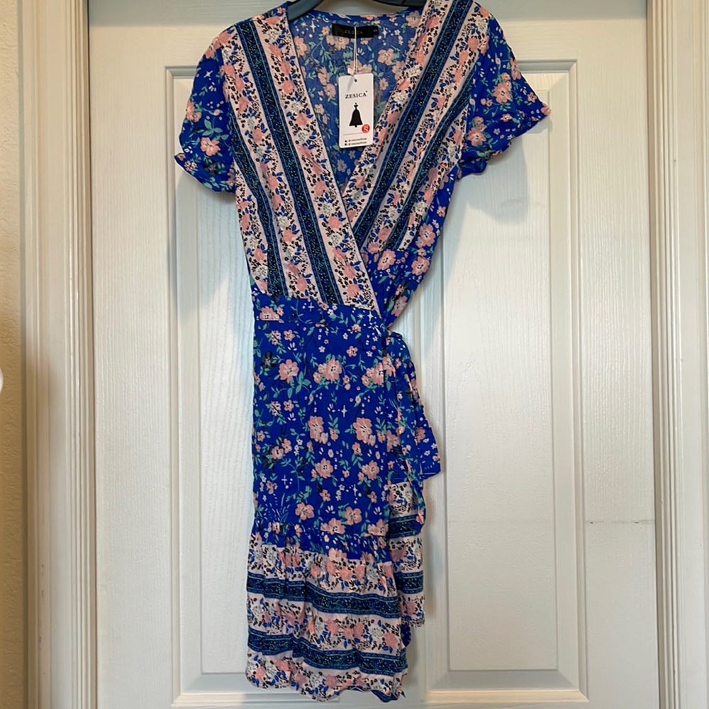 with tags Wrap Dress